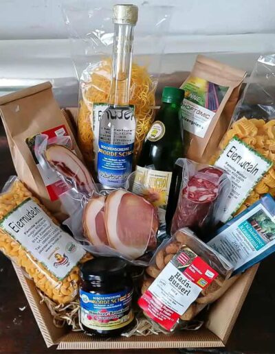 Geschenkkorb Bauernladen Kolier