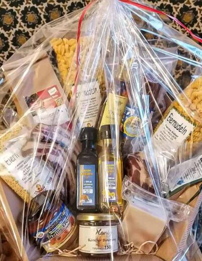 Geschenkkorb Bauernladen Kolier