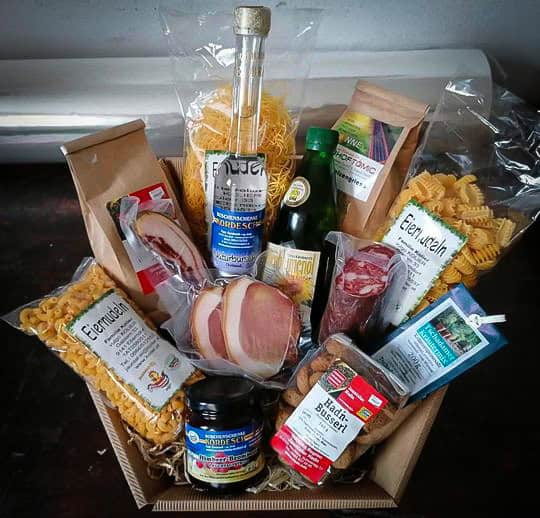 Geschenkkorb - Hofladen Kolier